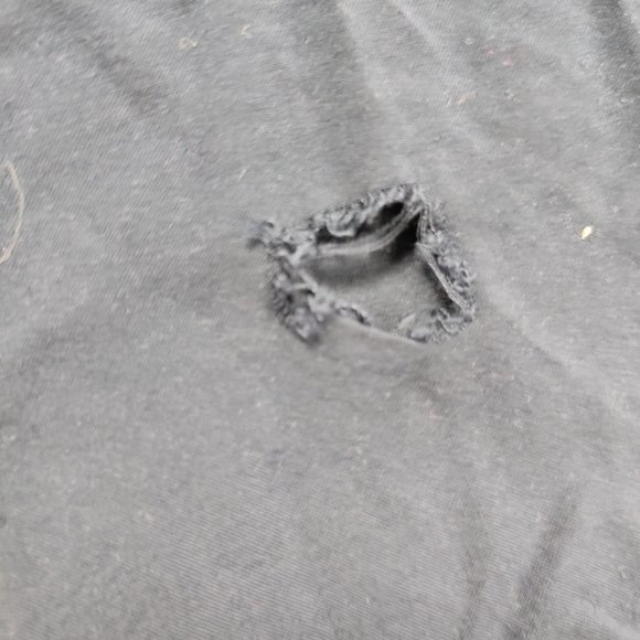 Splendid womens lined tunic ruffle cap sleeve mini dress Navy Blue Floral sz M - Picture 5 of 10